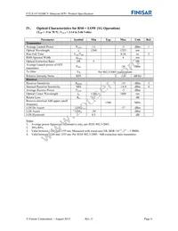 FTLX1471D3BCV Datasheet Page 4