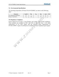 FTLX1472M3BCL Datasheet Page 5
