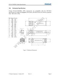FTLX1472M3BCL Datasheet Page 8