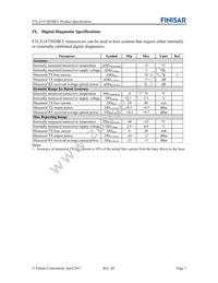 FTLX1475D3BCL Datasheet Page 7