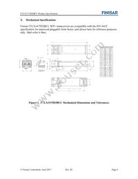FTLX1475D3BCL Datasheet Page 8