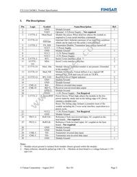 FTLX1612M3BCL Datasheet Page 2