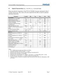 FTLX1612M3BCL Datasheet Page 5