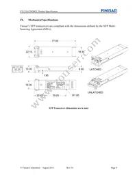 FTLX1612M3BCL Datasheet Page 8