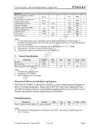 FTLX1671D3BCL Datasheet Page 4