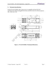 FTLX1671D3BCL Datasheet Page 7