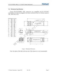 FTLX1672D3BCL Datasheet Page 8