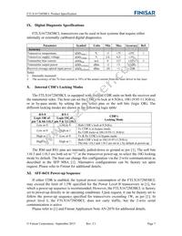 FTLX1672M3BCL Datasheet Page 7