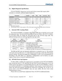 FTLX1672M3BTL Datasheet Page 7