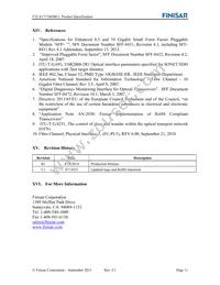 FTLX1772M3BCL Datasheet Page 11