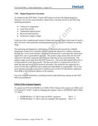 FTLX1812M3BCL Datasheet Page 7