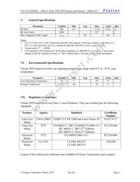 FTLX1812M3BNL Datasheet Page 6