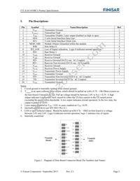 FTLX1871D3BCL Datasheet Page 2