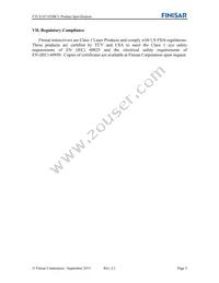 FTLX1871D3BCL Datasheet Page 5