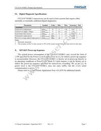 FTLX1871D3BCL Datasheet Page 7
