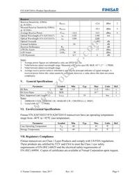 FTLX2072D333 Datasheet Page 4