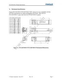 FTLX2072D333 Datasheet Page 7