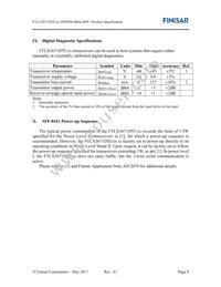 FTLX3671DTC60 Datasheet Page 8