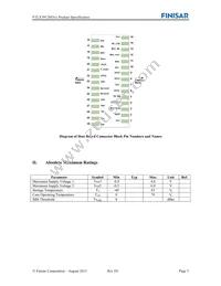 FTLX3912M361 Datasheet Page 5
