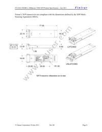 FTLX4213M3BCL Datasheet Page 8