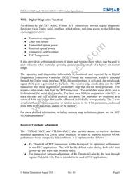 FTLX6614MCC Datasheet Page 8