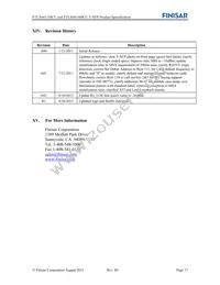 FTLX6614MCC Datasheet Page 17