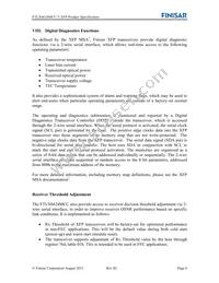 FTLX6624MCC Datasheet Page 8