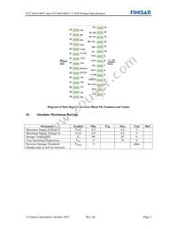 FTLX6814MCC Datasheet Page 3