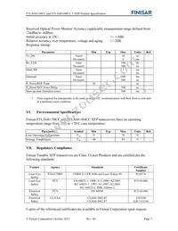 FTLX6814MCC Datasheet Page 7