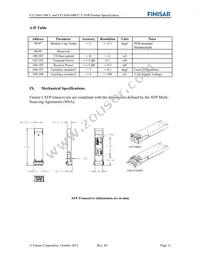 FTLX6814MCC Datasheet Page 12