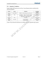 FTLX6825MCC Datasheet Page 8