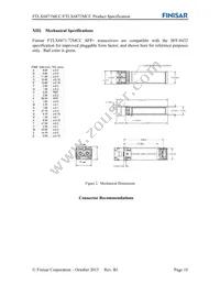 FTLX6871MCC Datasheet Page 10