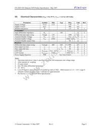 FTLX8511D3 Datasheet Page 4