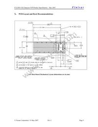 FTLX8511D3 Datasheet Page 9