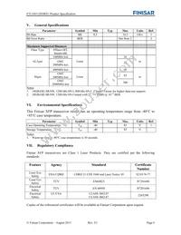 FTLX8512D3BTL Datasheet Page 6