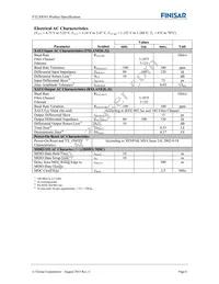 FTLX8541F2 Datasheet Page 6