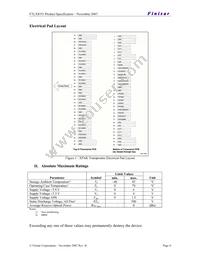 FTLX8551E3 Datasheet Page 4