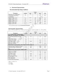 FTLX8551E3 Datasheet Page 5