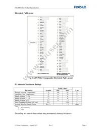 FTLX8561E2 Datasheet Page 4