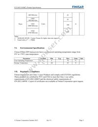 FTLX8571D3BCL Datasheet Page 5