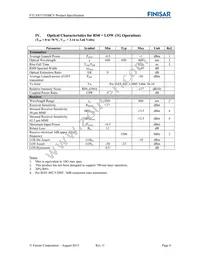 FTLX8571D3BCV Datasheet Page 4