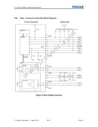 FTLX8571D3BNL Datasheet Page 11