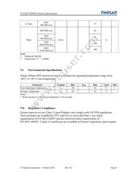FTLX8573D3BTL Datasheet Page 5