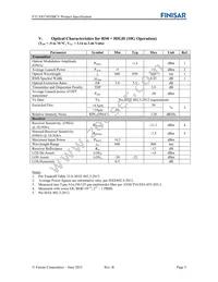 FTLX8574D3BCV Datasheet Page 5