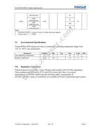 FTLX8574D3BNL Datasheet Page 5