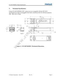 FTLX8574D3BNL Datasheet Page 8