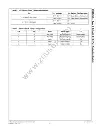 FUSB252UMX Datasheet Page 5