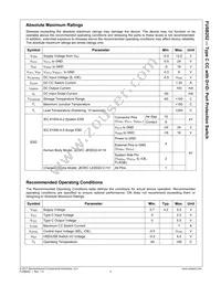 FUSB252UMX Datasheet Page 6