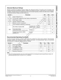 FUSB302UCX Datasheet Page 12