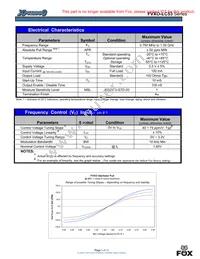 FVXO-LC53BR-25 Datasheet Page 3